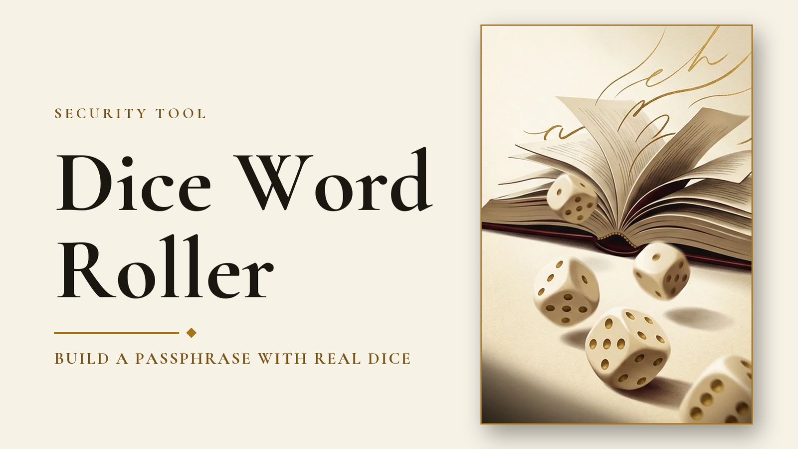 Dice Word Roller