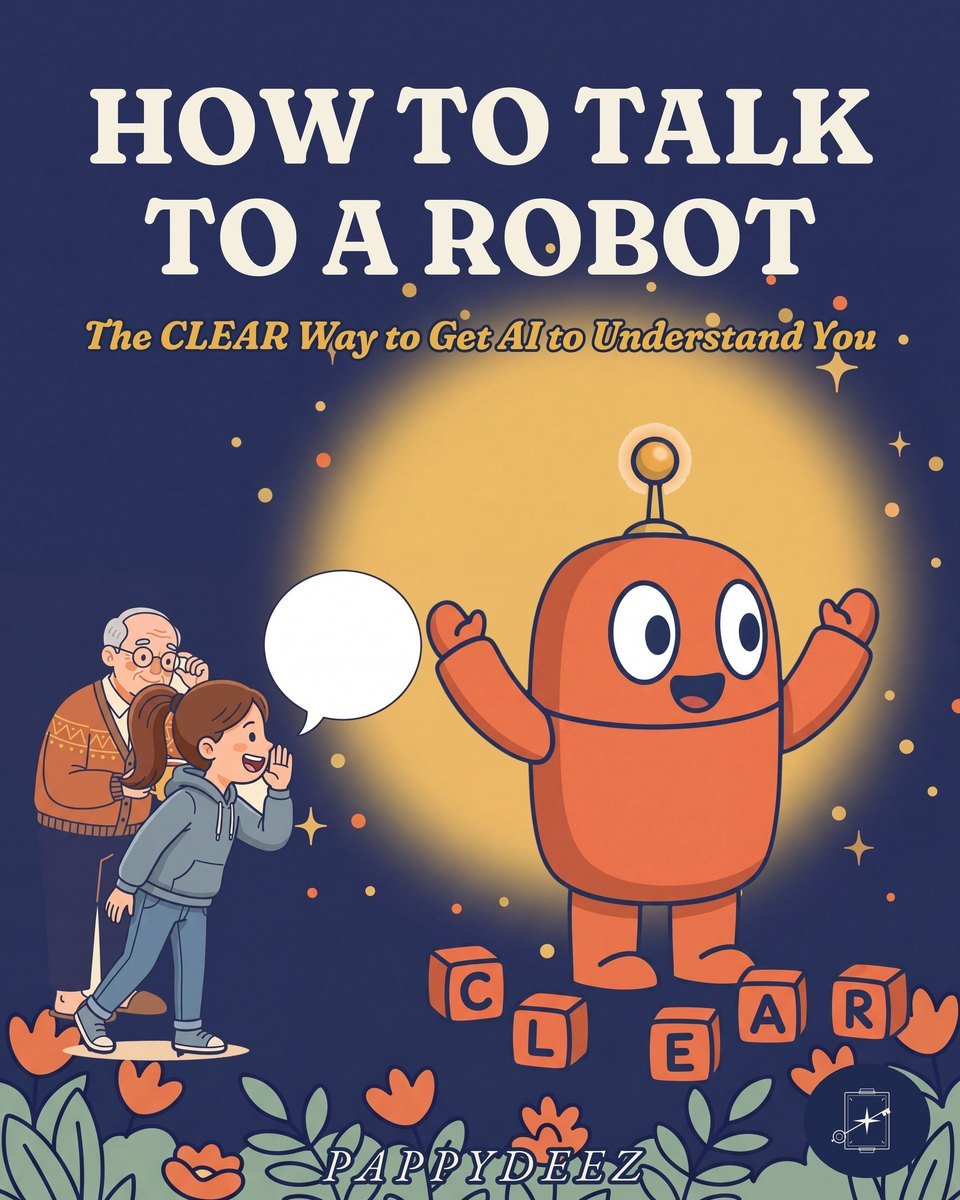 How to Talk to a Robot — The CLEAR Way to Get AI to Understand You