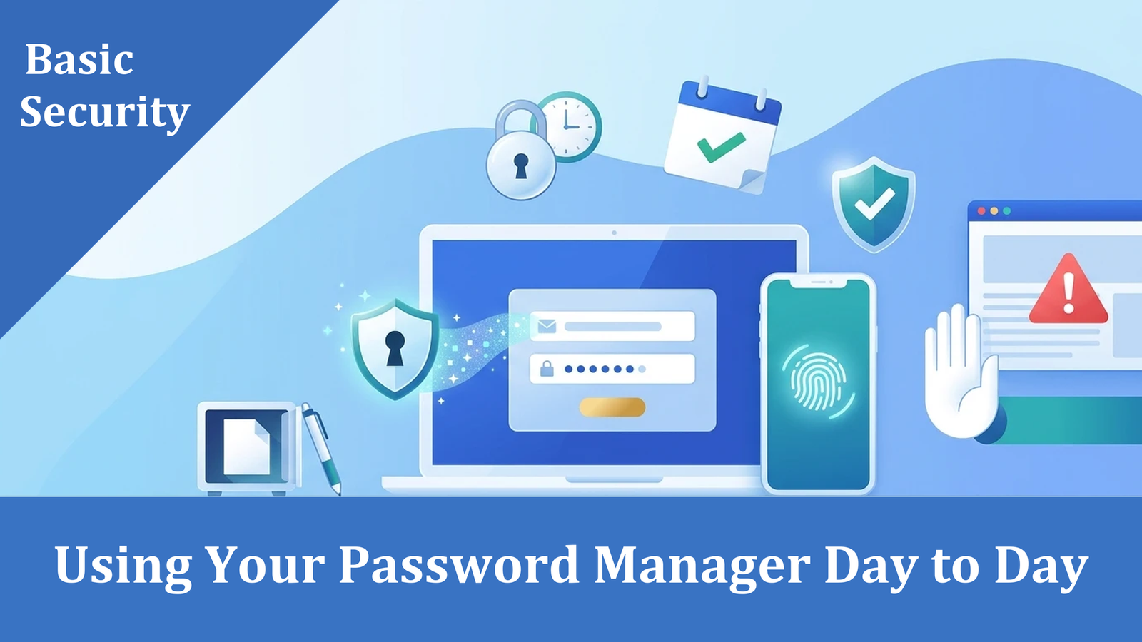 Using Your Password Manager Day to Day Guide