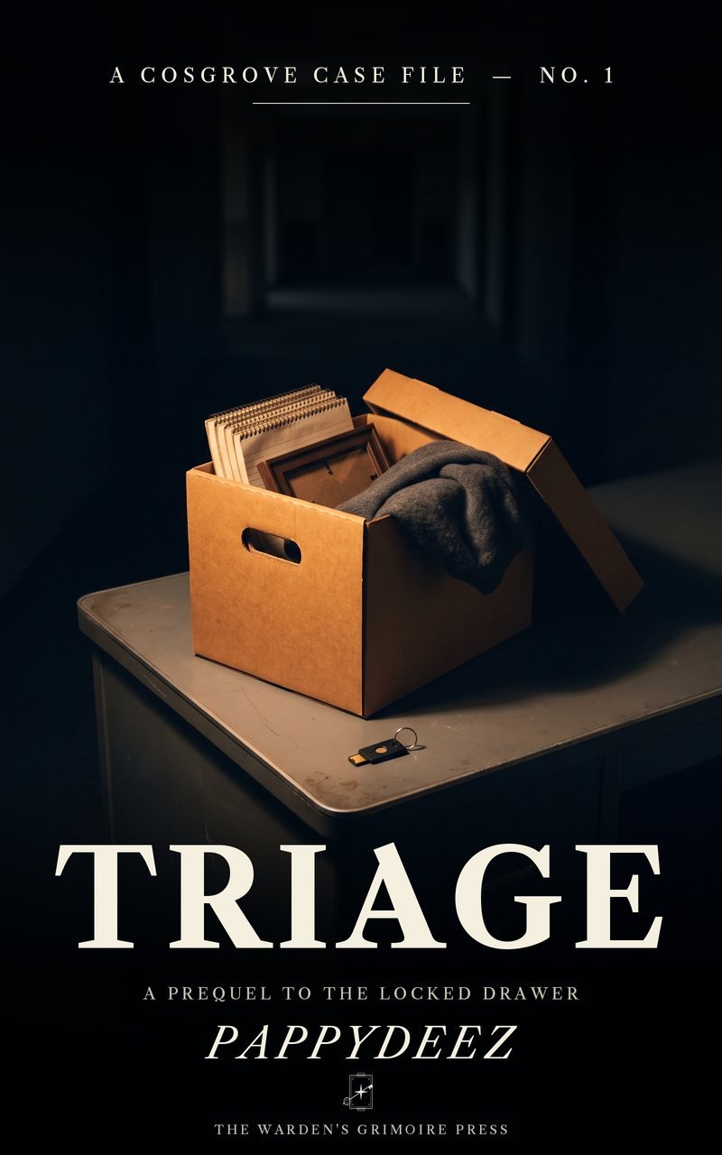 Triage cover, Cosgrove Case File 1